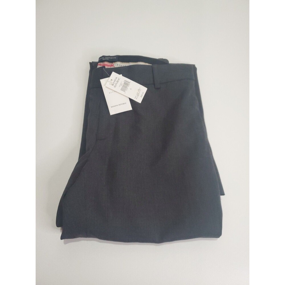 Banana Republic Martin Women's Stretch Pants, Size 6, Grey